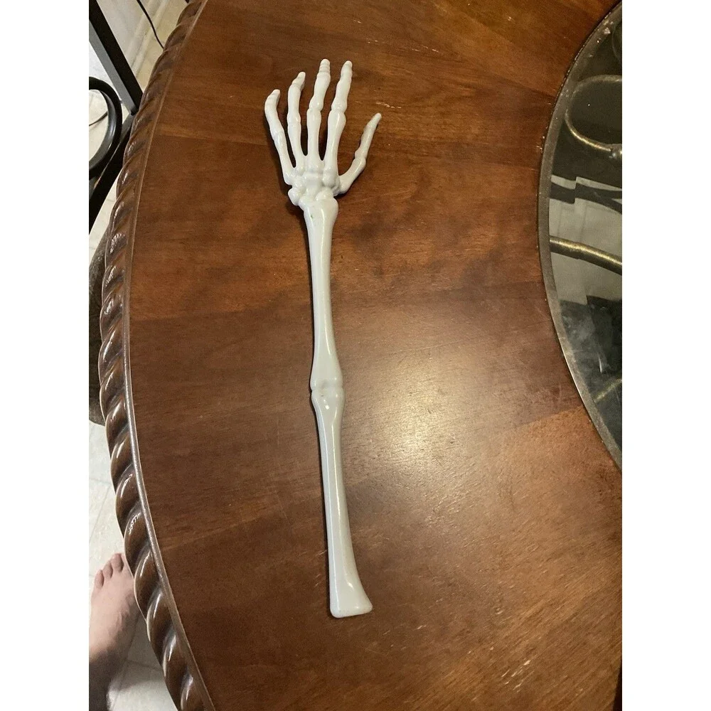 Eease Halloween Skeleton Hand Salad Tongs - 2 Pcs